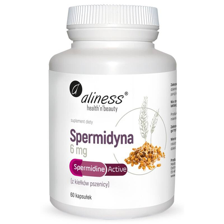 Aliness  Spermidyna Active 6 mg 60 kapsułek