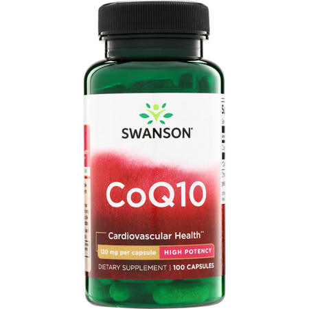 Swanson Koenzym Q10 Higher Strength 120 mg 100 kapsułek