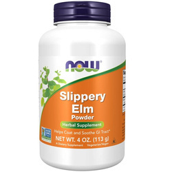 Now Foods Wiąz Czerwony (Slippery Elm) Puder 113 g