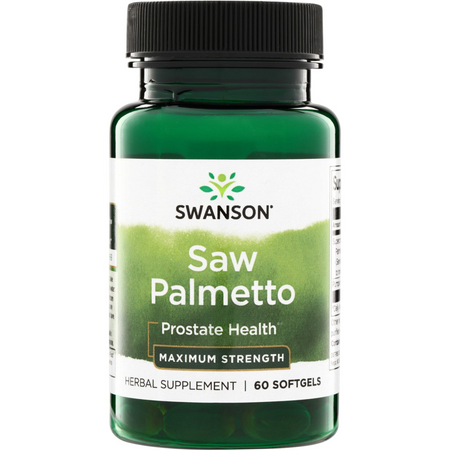Swanson Saw Palmetto Extract 320 mg 60 kapsułek
