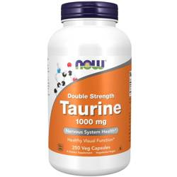 Now Foods Tauryna 1000 mg Double Strength 250 veg kapsułek