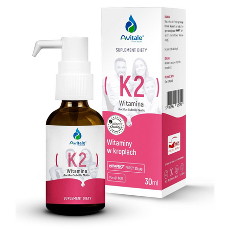 Avitale Witamina K2 (Vita MK7) 25 mcg 30 ml krople