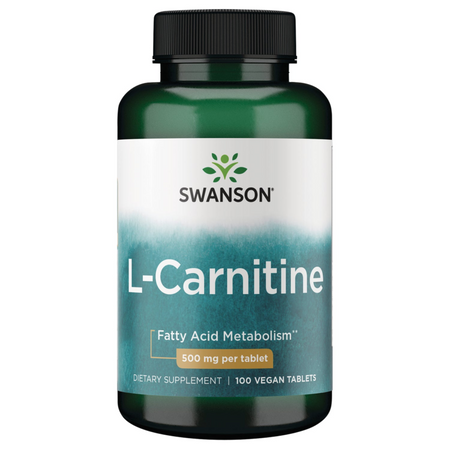Swanson L-Karnityna 500 mg 100 tabletek