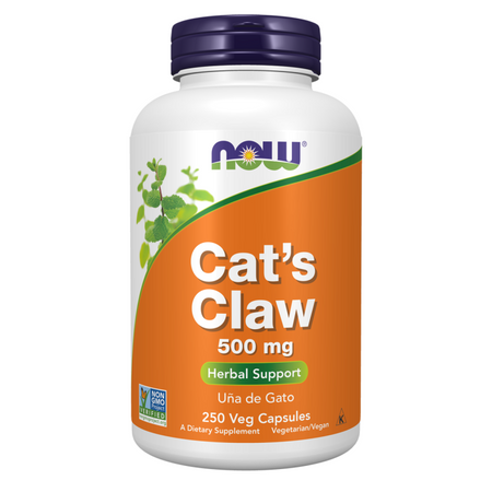 Now Foods Koci Pazur (Cat's Claw) 500 mg 250 kapsułe