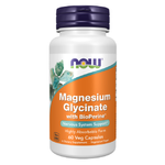 Now Foods Magnesium Glycinate BioPerine 60 kapsułek