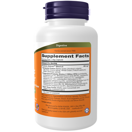 Now Foods Probiotic Defense 90 kapsułek
