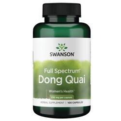 Swanson Dzięgiel Chiński (Dong Quai) 530 mg 100 kapsułek