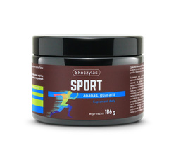 Skoczylas Sport Ananas, Guarana Puder 186 g