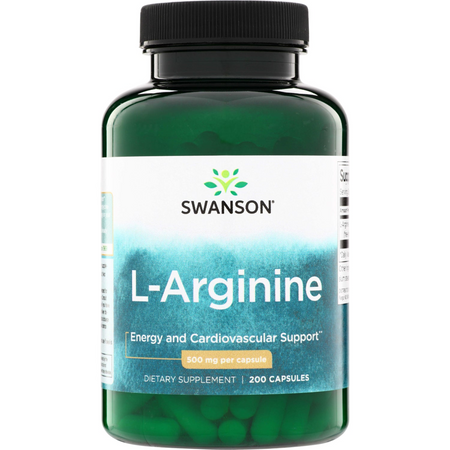 Swanson L-Arginina 500 mg 200 kapsułek