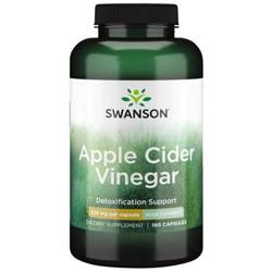 Swanson Ocet jabłkowy (Cider Vinegar) 625 mg 180 kapsułek