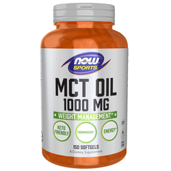 Now Foods MCT Oil 1000 mg 150 kapsułek