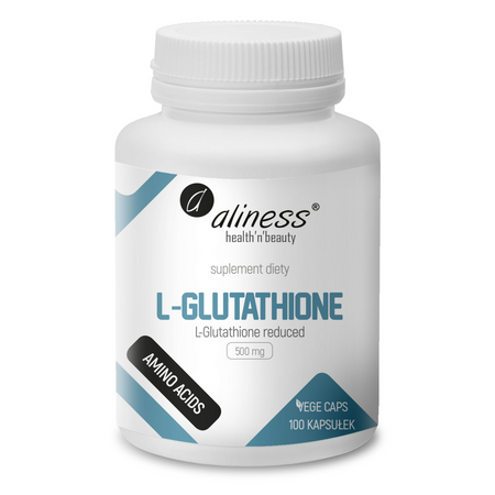 Aliness L-Glutation 500 mg 100 kapsułek vege