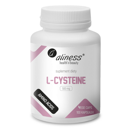 Aliness L-Cysteina 500 mg 100 veg kapsułek