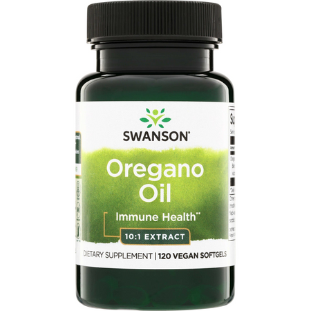 Swanson Olej z Oregano 150 mg 120 kapsułek