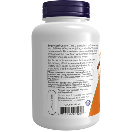 Now Foods Apple Pectin 700 mg 120 veg kapsułek
