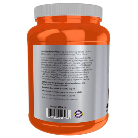 Now Foods Plant Protein Complex Puder 907 g