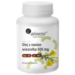 Aliness Olej z Wiesiołka 500 mg 90 kapsułek