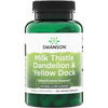 Swanson Milk Thistle, Dandelion i Yellow Dock 120 kapsułek