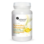 Aliness Witamina E Naturalna 400 iu 100 kapsułek