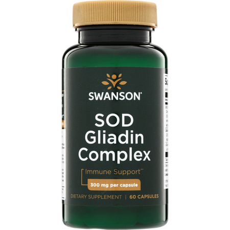 Swanson SOD Gliadin Complex 60 kapsułek