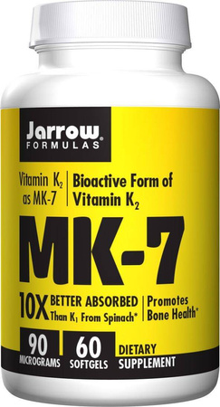 Jarrow Formulas Witamina K2 MK-7 90 mcg 60 kapsułek