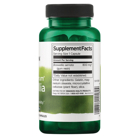Swanson Boswellia Double Strenght 800 mg 60 kapsułek