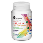 Aliness Witaminy i Minerały 100% 120 tabletek