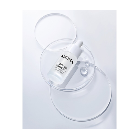 ALCINA Caffeine Booster – kofeinowy booster do twarzy przeciw oznakom zmęczenia, 15 ml