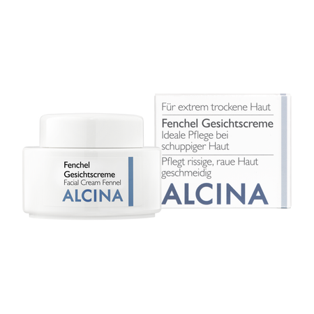 ALCINA For dry skin Facial Cream Fennel – krem do twarzy do skóry suchej, szorstkiej i łuszczącej się, 100 ml