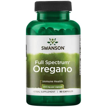 Swanson Oregano 450 mg 90 kapsułek
