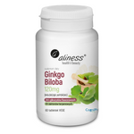 Aliness Ginkgo Biloba Extrakt 120 mg 60 tabletek