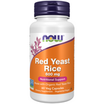 Now Foods Czerwony Ryż (Red Yeast Rice) 600 mg 60 kapsułek