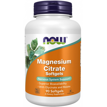 Now Foods Magnesium Citrate 90 softgels