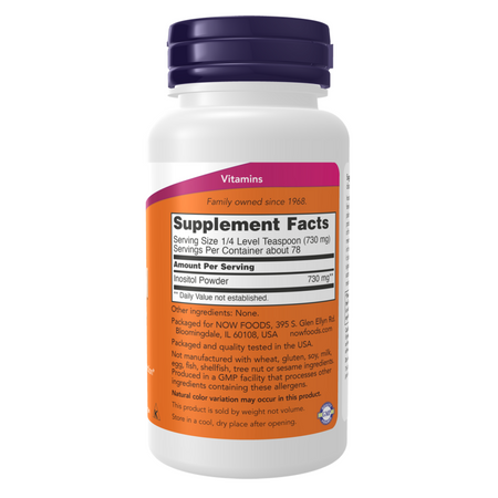 Now Foods Inositol Powder 57 g