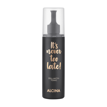 ALCINA It's never too late Active Cell Tonic – tonik do twarzy przeciwzmarszczkowy z kwasem AHA, 125 ml