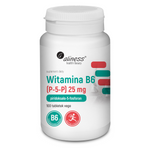 Aliness Witamina B6 (P-5-P) 25 mg 100 tabletek vege