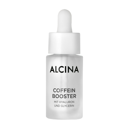 ALCINA Caffeine Booster – kofeinowy booster do twarzy przeciw oznakom zmęczenia, 15 ml