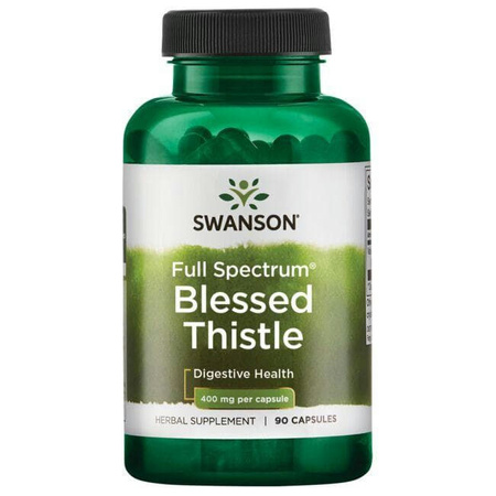 Swanson Drapacz Lekarski (Blessed Thistle) 400 mg 90 kapsułek