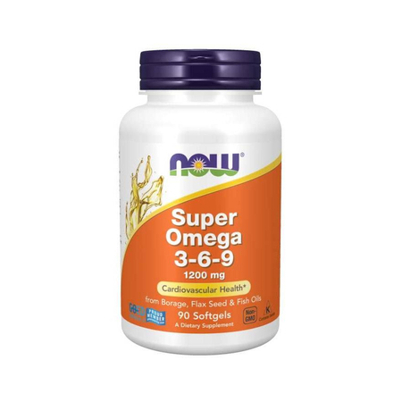 Now Foods Super Omega 3-6-9 90 kapsułek