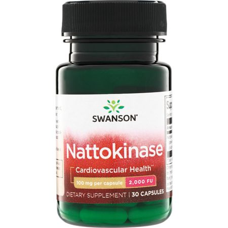 Swanson Nattokinaza 100 mg 30 kapsułek