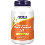 Now Foods Black Currant Oil, Double Strength 1000 mg 100 kapsułek
