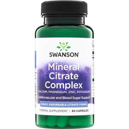 Swanson Multi Mineral Citrate Complex 60 kapsułek