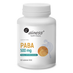 Aliness PABA (Kwas p-aminobenzoesowy) 500 mg 100 tabletek vege