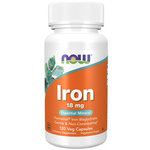 Now Foods Iron 18 mg 120 kapsułek