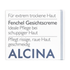ALCINA For dry skin Facial Cream Fennel – krem do twarzy do skóry suchej, szorstkiej i łuszczącej się, 50 ml