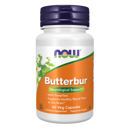 Now Foods Butterbur 75 mg 60 kapsułek