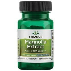 Swanson Magnolia Lekarska 200 mg Extract 30 kapsułek