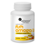 Aliness Fish Omega 3 Trójglicerydy EPA 180 mg DHA 120 mg 60 kapsułek