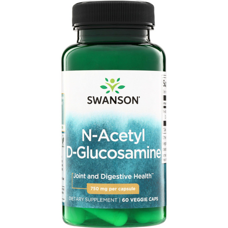 Swanson N-Acetylo D-Glukozamina (NAG) 750 mg 60 kapsułek