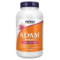 Now Foods ADAM Softgels Mens Multiple Vitamin 180 kapsułek